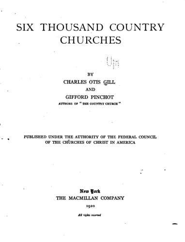 Six Thousand Country Churches