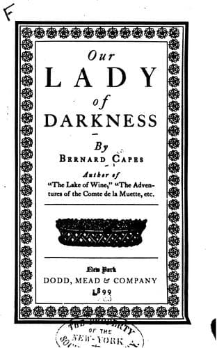 Our Lady of Darkness
