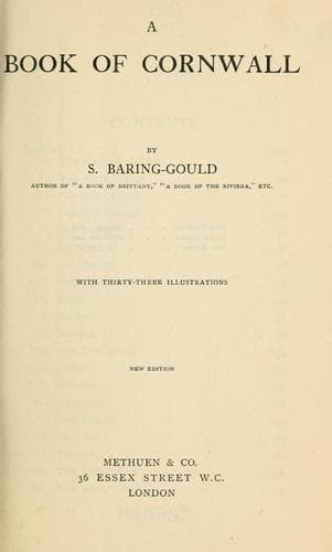 A Book of Cornwall