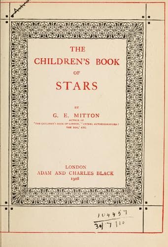 The Children's Book of Stars