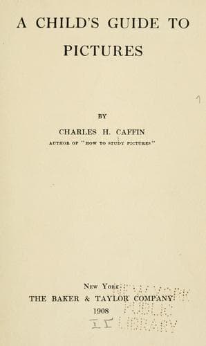 A Child's Guide to Pictures