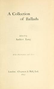 A Collection of Ballads