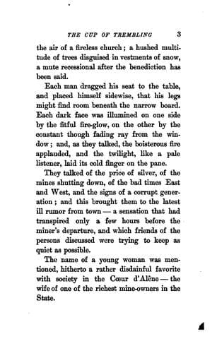 The Cup of Trembling, and Other Stories