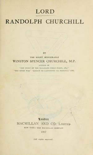 Lord Randolph Churchill