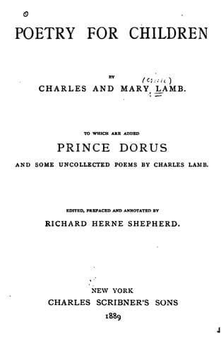 Poetry for children