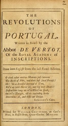 The Revolutions of Portugal