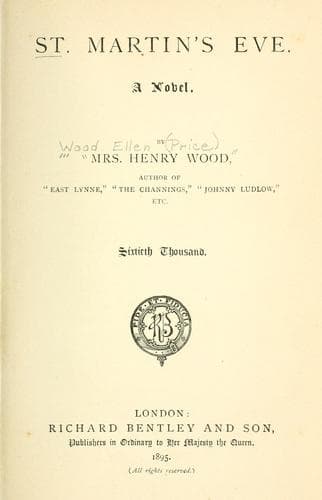 St. Martin's Eve: A Novel