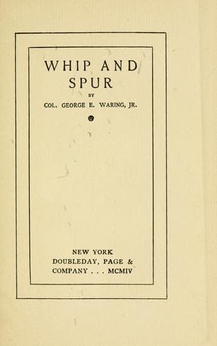 Whip and Spur