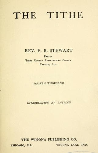 The tithe