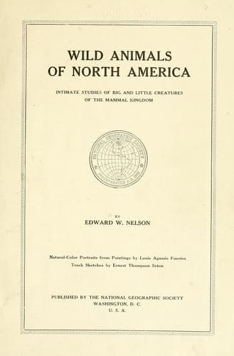 Wild Animals of North America: Intimate Studies of Big and Little Creatures of the Mammal Kingdom