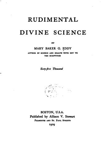 Rudimental Divine Science