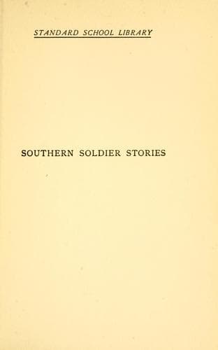 Southern Soldier Stories