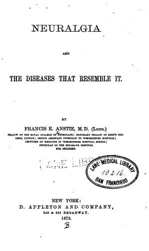 Neuralgia and the diseases that resemble it