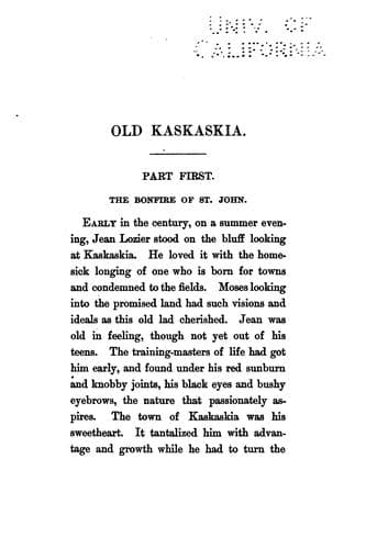 Old Kaskaskia