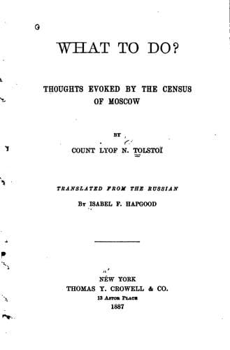 What to Do? Thoughts Evoked by the Census of Moscow