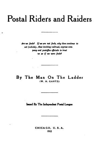 Postal Riders and Raiders