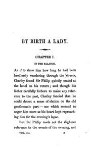 By Birth a Lady