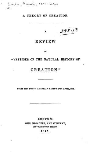 A Theory of Creation: A Review of 'Vestiges of the Natural History of Creation'