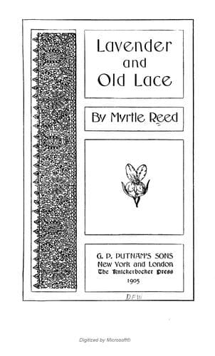Lavender and Old Lace