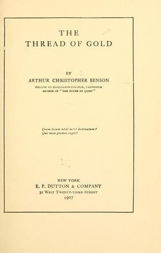 The Thread of Gold