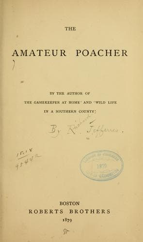 The Amateur Poacher