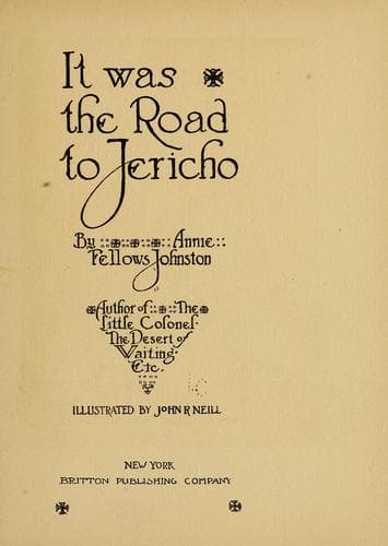It Was the Road to Jericho