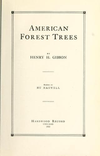 American Forest Trees