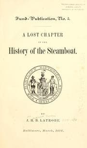A Lost Chapter in the History of the Steamboat
