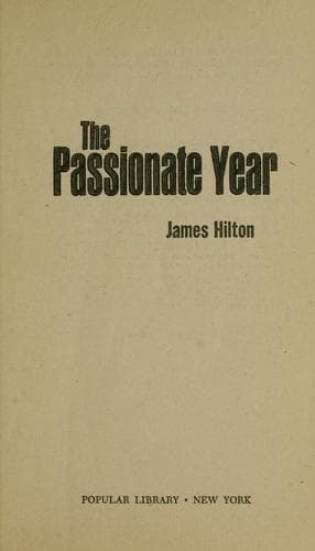 The passionate year