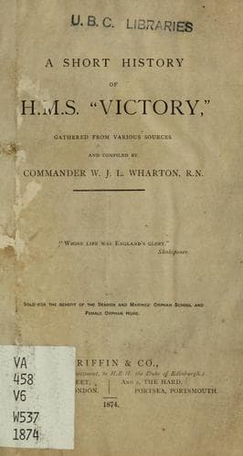 A Short History of H.M.S. Victory