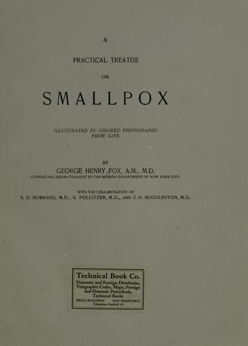 A Practical Treatise on Smallpox