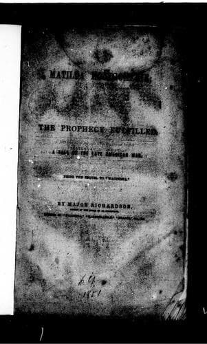 Matilda Montgomerie; Or, The Prophecy Fulfilled