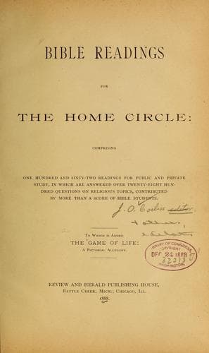 Bible Readings for the Home Circle