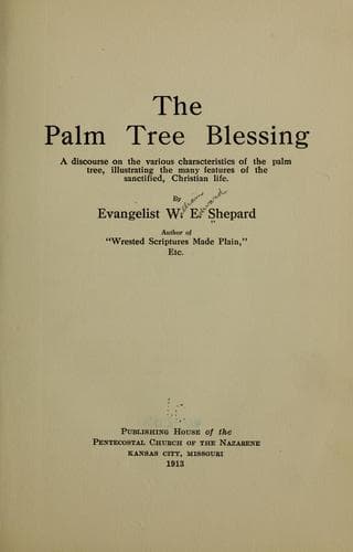 The Palm Tree Blessing