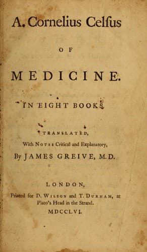 Of Medicine, in Eight Books