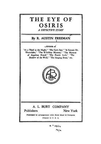 The Eye of Osiris