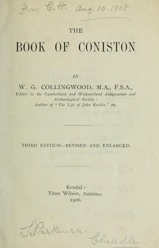The Book of Coniston