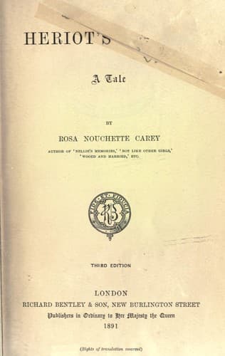 Heriot's Choice: A Tale