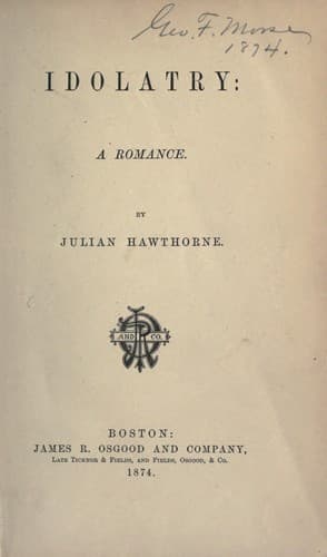 Idolatry: A Romance