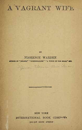 A vagrant wife