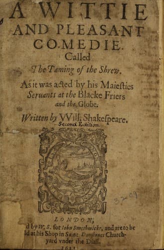 The Taming of the Shrew