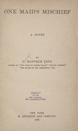 One Maid's Mischief