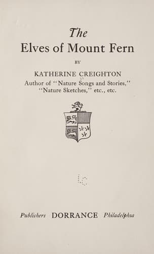 The Elves of Mount Fern