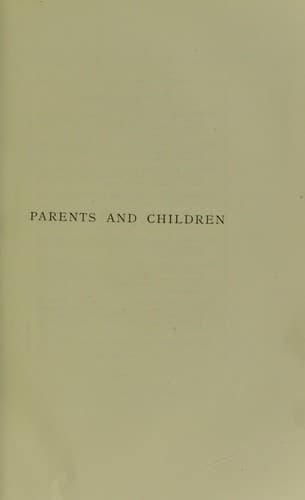 Parents and children