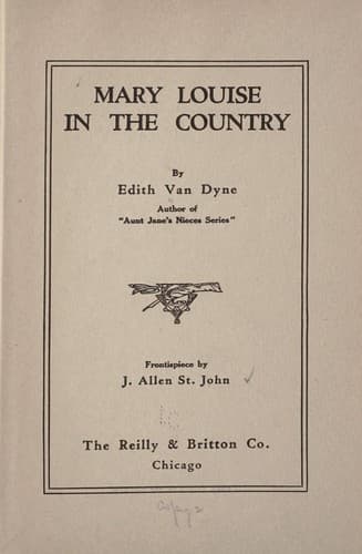 Mary Louise in the Country