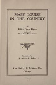 Mary Louise in the Country