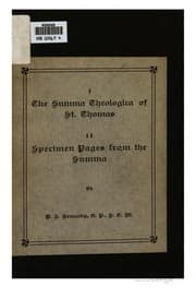 Summa Theologica, Part I-II (Pars Prima Secundae): From the Complete American Edition