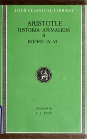 Aristotle's History of Animals: In Ten Books