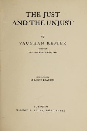 The Just and the Unjust