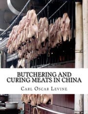 Butchering and curing meats in China